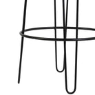 Alice Velvet Barstool - Blue and Black | Dining Room | Barstools | The Elms