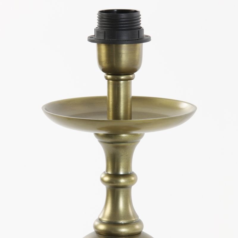 Lesane Lamp Base - Antique Bronze - 17x51cm | Lighting & Lamps | Lamp Bases | The Elms