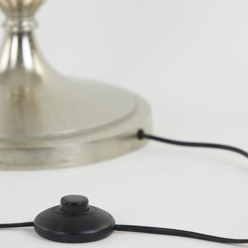 Cebu Floor Lamp - Raw Nickel - 26x132.5cm | Lamps | Floor Lamps | The Elms