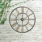 Summer House Green Grand Wall Clock - 32 inch | Wall Decor | Clocks | The Elms