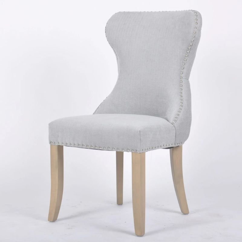 Guia Grey Button Back Dining Chair | Dining Chairs | Furniture | The Elms
