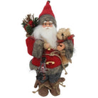 Plush Santa with Teddy | Christmas | Christmas Decorative Accessories | The Elms
