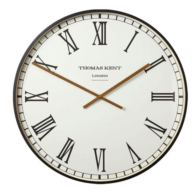 Clocksmith Wall Clock - Black - 30 inch | Decorative Accessories | Clocks | The Elms