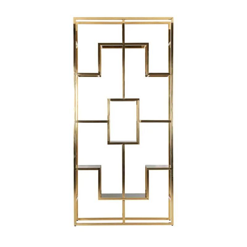 Magnus Display Unit - Gold | Furniture | Display & Storage | The Elms