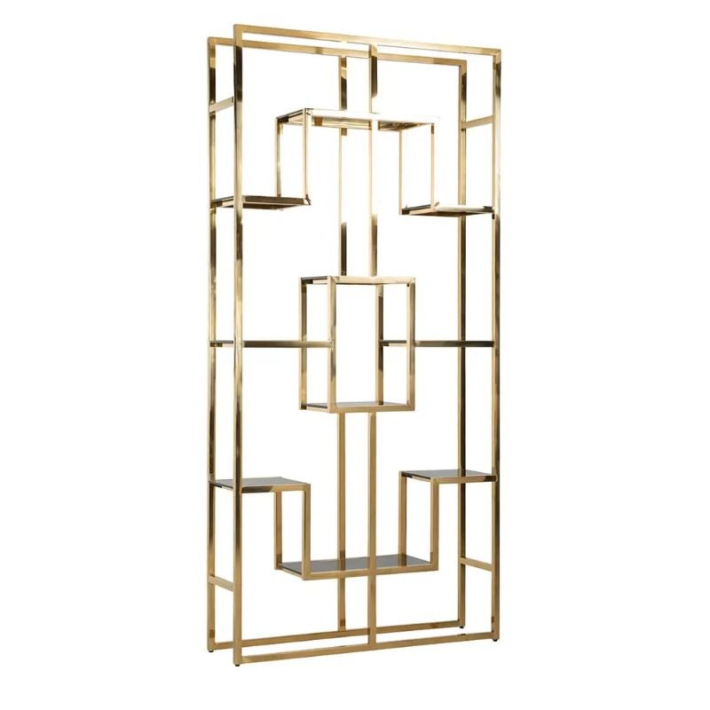 Magnus Display Unit - Gold | Furniture | Display & Storage | The Elms
