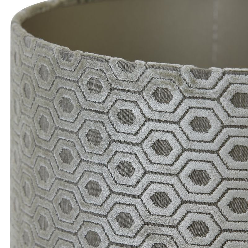 Livingo Cylinder - Luna Cream-Taupe - 30x30x21 | Shades & Bases | Lamp Shades | The Elms