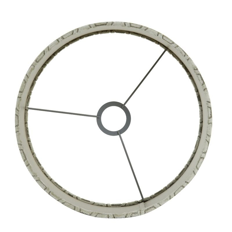 Livingo Cylinder - Luna Cream-Taupe - 30x30x21 | Shades & Bases | Lamp Shades | The Elms