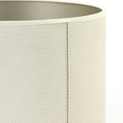 Vandy Ivory Cylinder Lamp Shade - 20cm | Lighting Accessories | Lamp Shades | The Elms