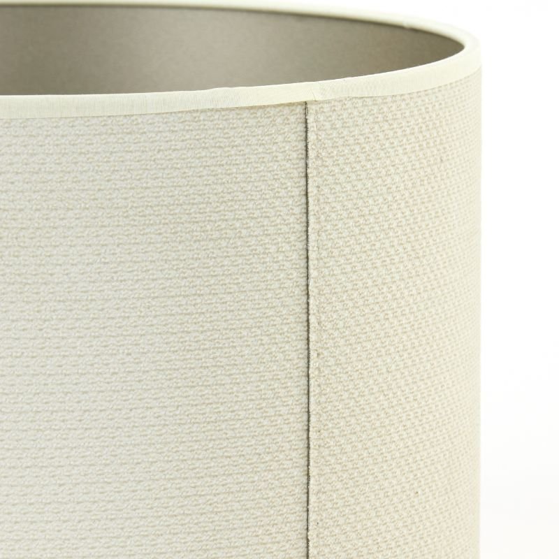 Vandy Ivory Cylinder Lamp Shade - 20cm | Lighting Accessories | Lamp Shades | The Elms