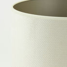 Vandy Ivory Cylinder Lamp Shade - 20cm | Lighting Accessories | Lamp Shades | The Elms