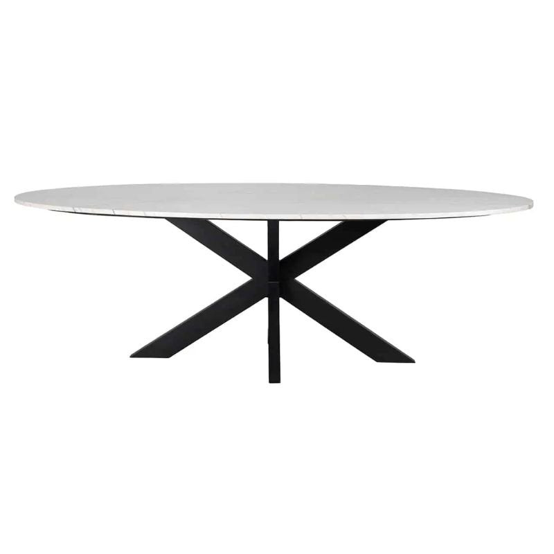 Lexington Oval Marble Dining Table | Dining Room | The Elms