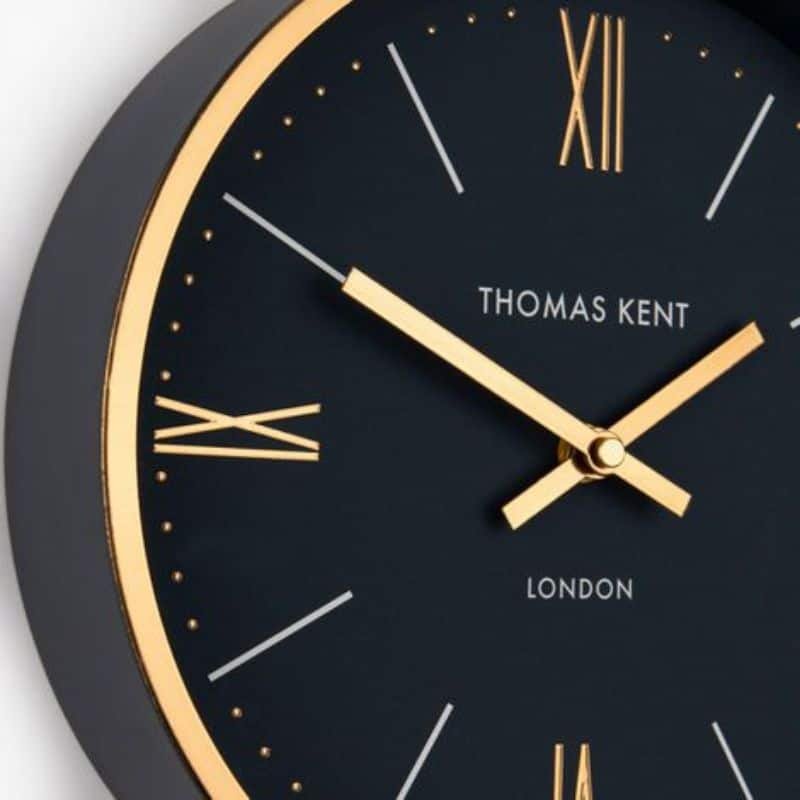 Hampton Wall Clock - Navy - 10 inch | Decorative Accessories | Clocks | The Elms