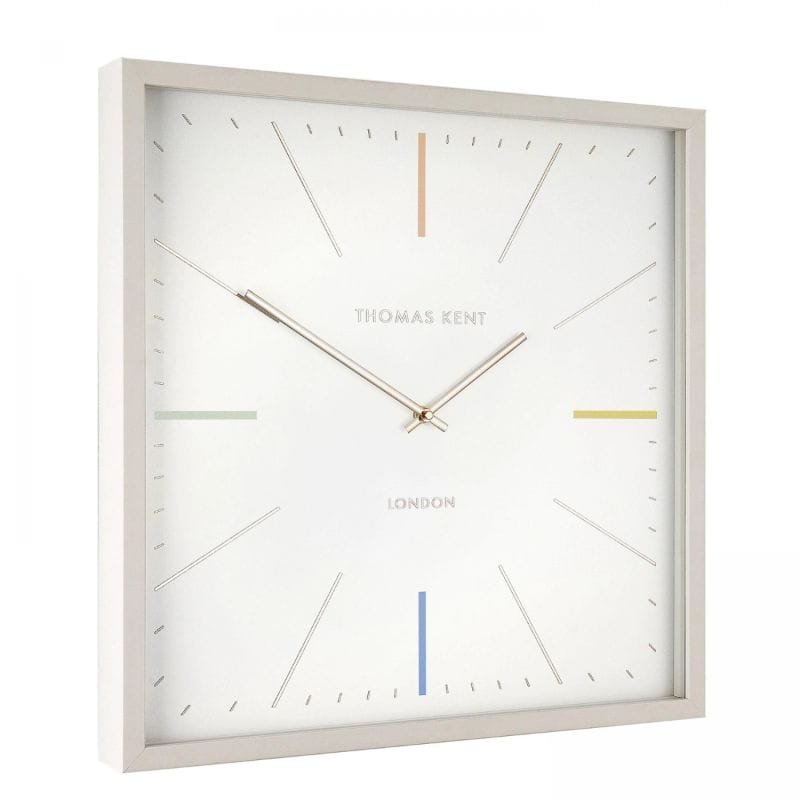Editor Wall Clock - Salt - 20 inch | Decorative Accessories | Clocks | The Elms