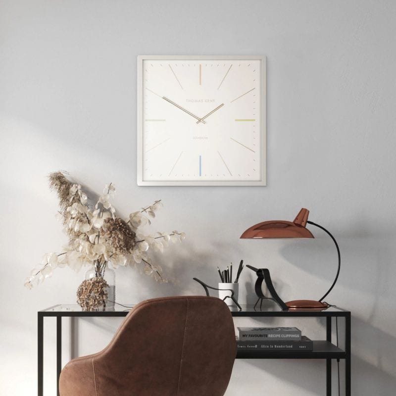Editor Wall Clock - Salt - 20 inch | Decorative Accessories | Clocks | The Elms