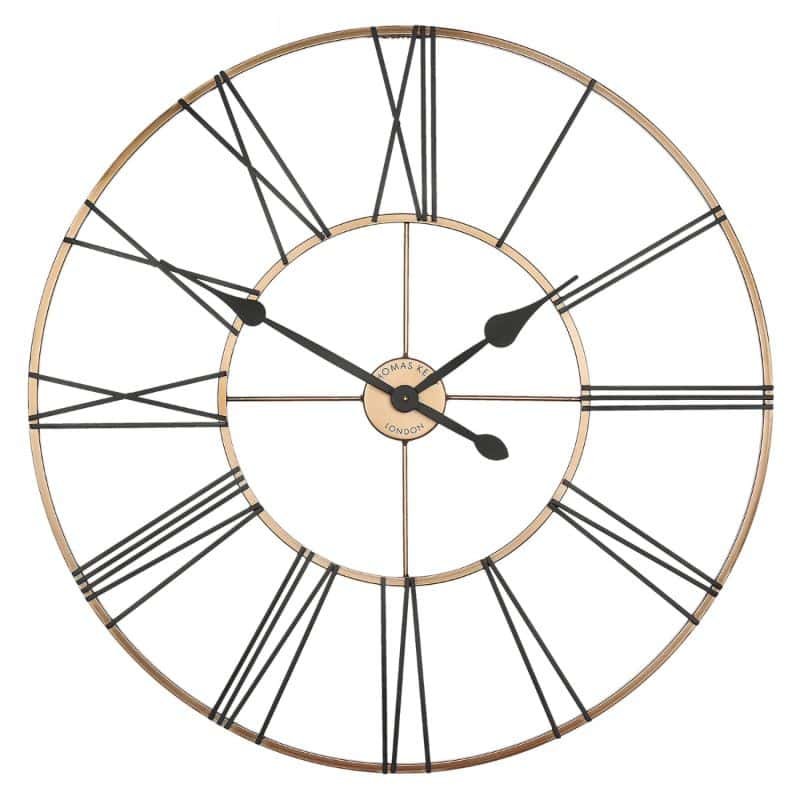 Summer House Grand Wall Clock - Copper - 32 inch | Decorative Accessories | Clocks | The Elms