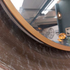 Round Lincoln Wall Mirror - Black & Bronze - Medium | Home Decor | Decorative Accessories | The Elms