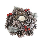 Tealight Holder - Natural Pine Cone | Christmas | Christmas Decorative Accessories | The Elms