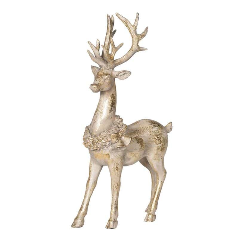 Antique Gold Reindeer | Christmas | Christmas Decorative Accessories | The Elms