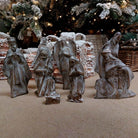 9 Piece Grey Nativity Set | Christmas | Christmas Decorative Accessories | The Elms