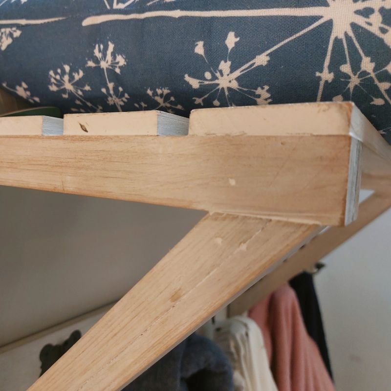 Wooden Shelf Coat Rack | Furniture | Display & Storage | The Elms