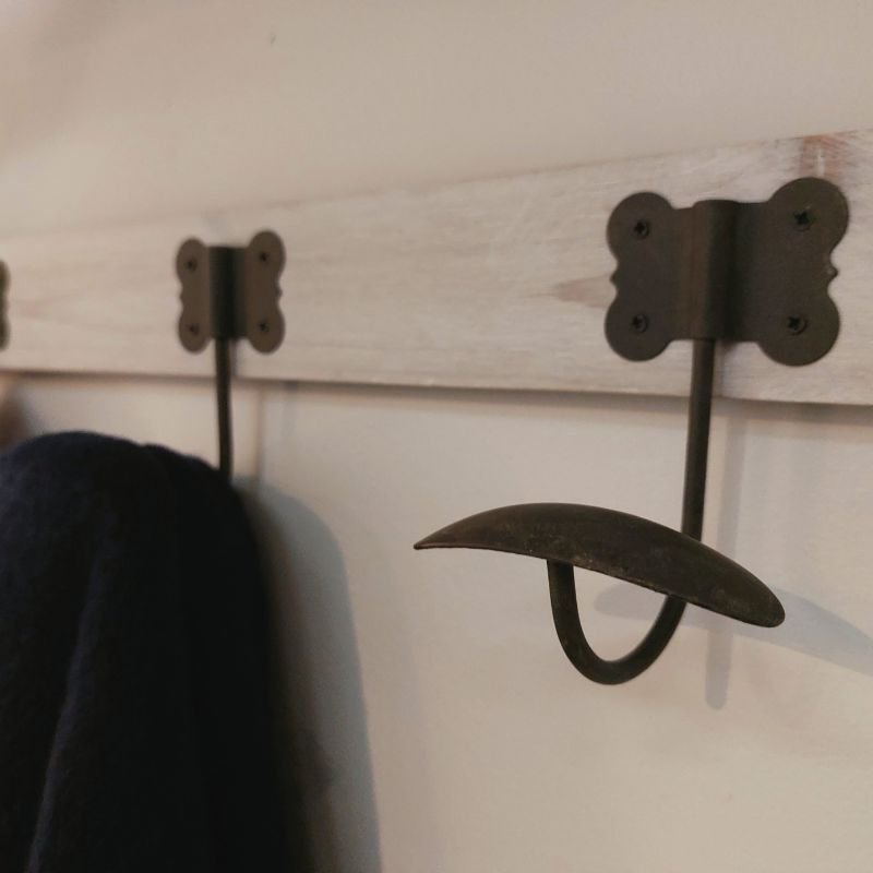 Wooden Shelf Coat Rack | Furniture | Display & Storage | The Elms