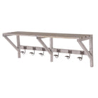 Wooden Shelf Coat Rack | Furniture | Display & Storage | The Elms