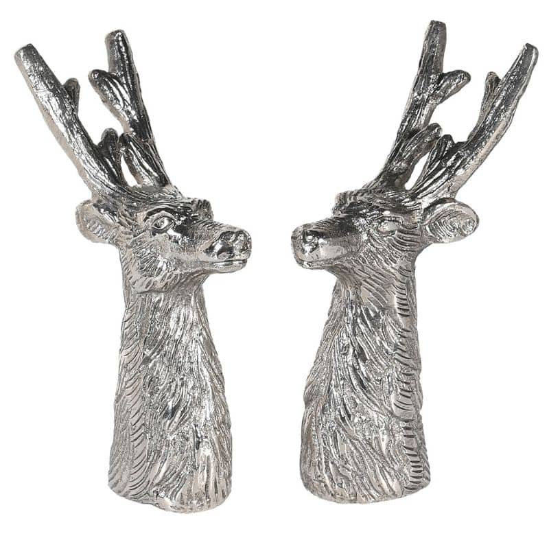 Reindeer Nickel Salt and Pepper Set | Christmas | Christmas Decorative Accessories | The Elms