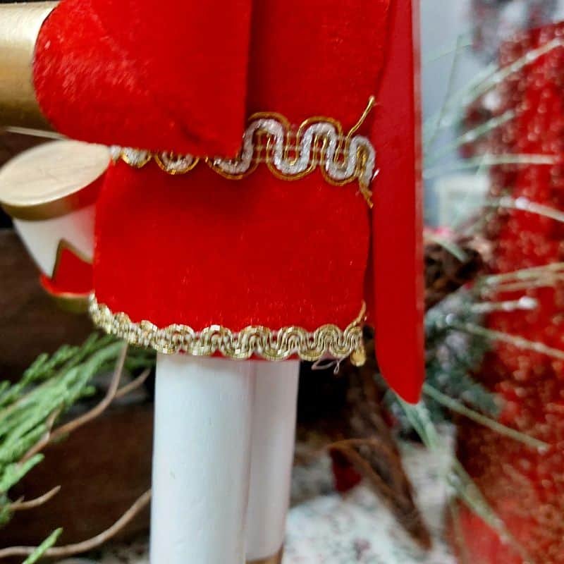 Red & Black Nutcracker | Christmas | Christmas Decorative Accessories | The Elms