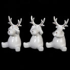 'No Evil' Deer - Set of 3 | Christmas | Christmas Decorative Accessories | The Elms