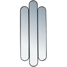 Logan Stacked Tall Oval Wall Mirror - 45cm x 116cm | Wall Decor | Mirrors | The Elms