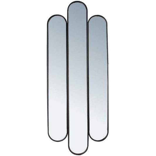 Logan Stacked Tall Oval Wall Mirror - 45cm x 116cm | Wall Decor | Mirrors | The Elms
