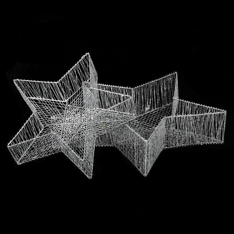 Silver Star Trays - Set of 2 | Display & Storage | Trays | The Elms