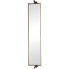 Wall Mirror - Antique Brass - 13cm x 144cm | Decorative Accessories | Mirrors | The Elms