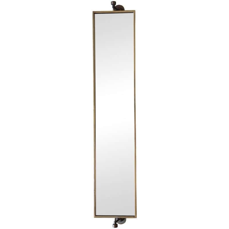 Wall Mirror - Antique Brass - 13cm x 144cm | Decorative Accessories | Mirrors | The Elms