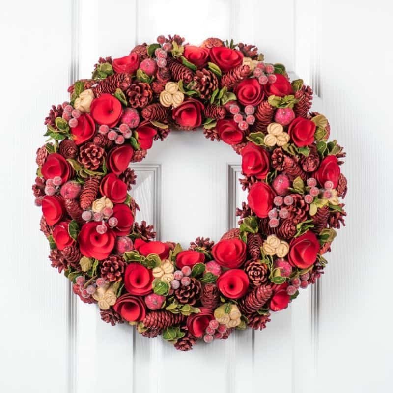Berry Wreath - 48cm | Christmas | Christmas Wreaths | The Elms
