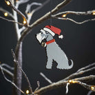 Dog Christmas Tree Ornament - Grey Schnauzer | Christmas | Christmas Tree Decorations | The Elms