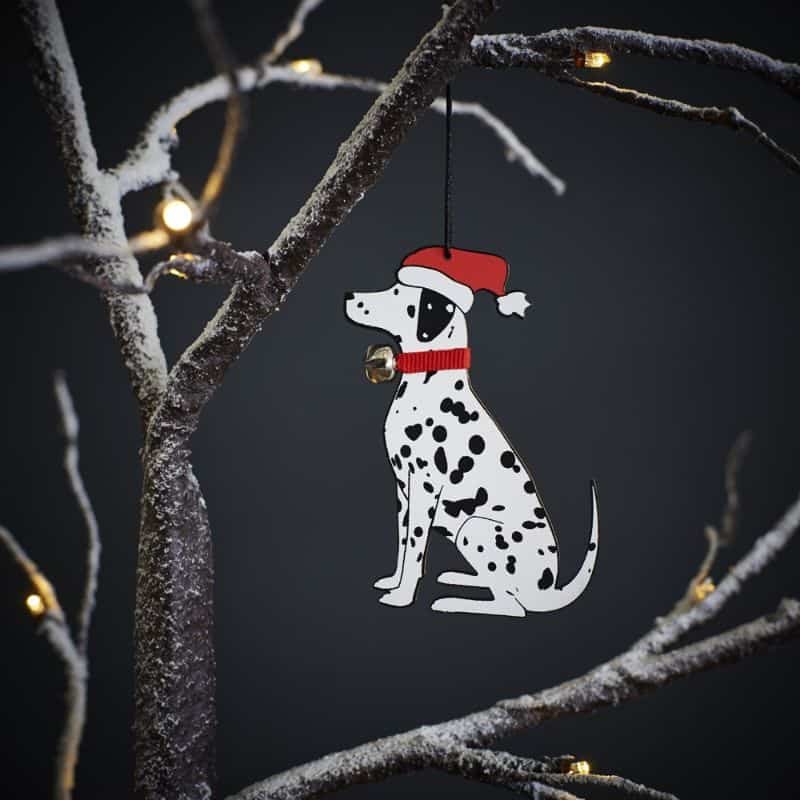 Dog Christmas Tree Ornament - Dalmatian | Christmas | Christmas Tree Decorations | The Elms