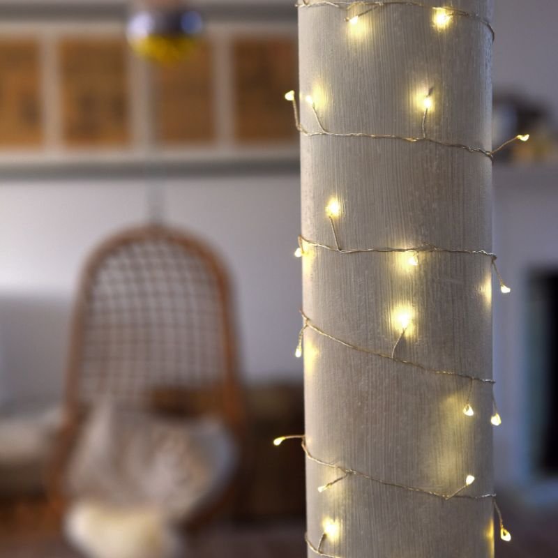 60 Garland Lights - Gemstone - Plug In | Christmas | Christmas Lights | The Elms