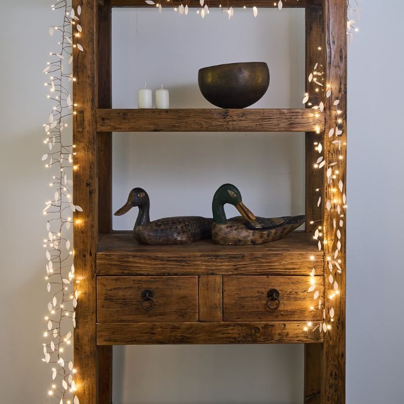200 Garland Lights - Leaf Cluster - Plug In | Christmas | Christmas Lights | The Elms