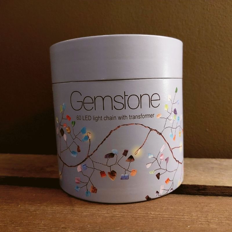 60 Garland Lights - Gemstone - Plug In | Christmas | Christmas Lights | The Elms