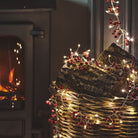 Garland Lights - Red Berry - Battery Operated | Christmas | Christmas Lights | The Elms