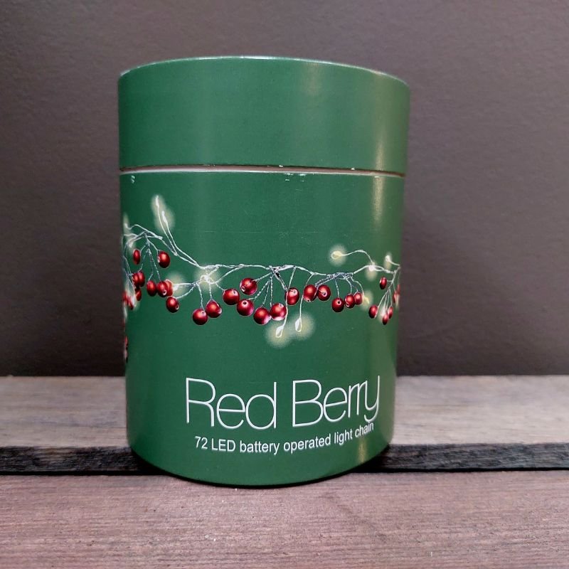 Candle Ring - Frosted Fir/Red Berry | Christmas | Christmas Lights | The Elms