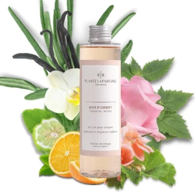 Plantes & Parfums Diffuser Refill - Oriental Wood - 200ml | Candles & Diffusers | Diffusers | The Elms