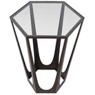 Catalan Hexagon Side Table - 47cm x 56cm | Living Room | Coffee Tables & Side Tables | The Elms