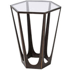 Catalan Hexagon Side Table - 47cm x 56cm | Living Room | Coffee Tables & Side Tables | The Elms