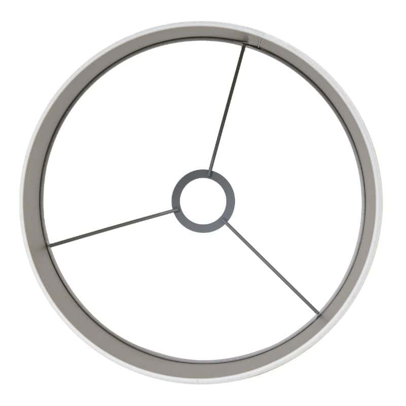 Saverna Cylinder Lamp Shade - Egg White - 30cm | Lighting Accessories | Lamp Shades | The Elms