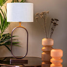 Saverna Cylinder Lamp Shade - Egg White - 30cm | Lighting Accessories | Lamp Shades | The Elms