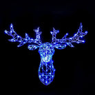 Woburn Colour Changeable Lit Stag - Multicolour - 1.4m - Plug In | Christmas | Christmas Lights | The Elms