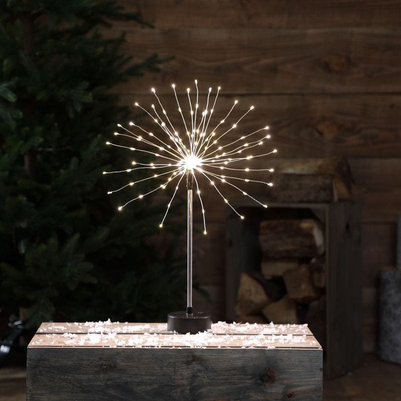 Micro LED Firework Table Light - Warm White - Battery Operated | Christmas | Christmas Lights | The Elms