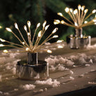 6 Micro LED Firework Tealights - Warm White - Battery Operated | Christmas | Christmas Lights | The Elms